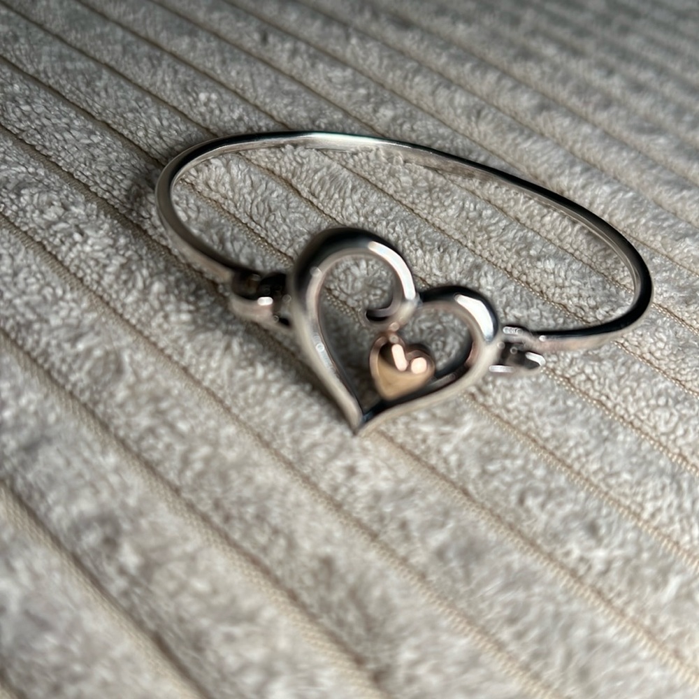 James Avery Silver Joy of My Heart Bracelet